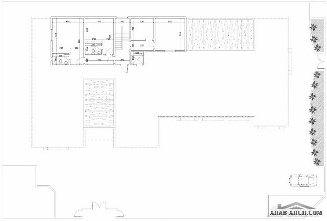 مخطط قصر 1350 متر مربع