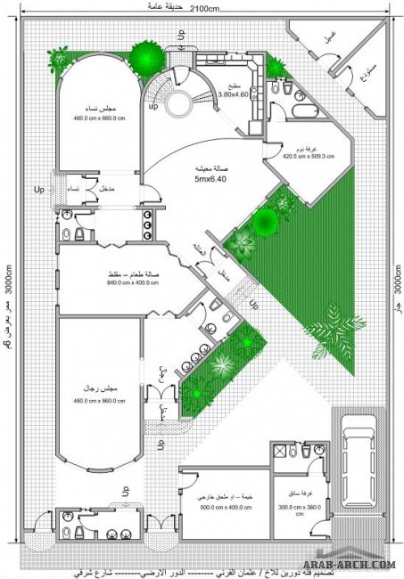 خرائط بيت المستقبل - مخطط 2 فيلا دورين