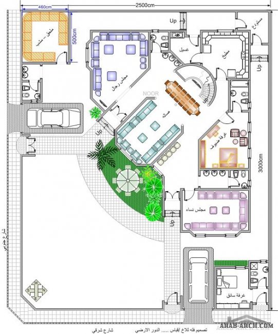 خرائط بيت المستقبل - مخطط 2 فيلا دورين