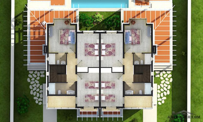 Twin Villa Floor Plans