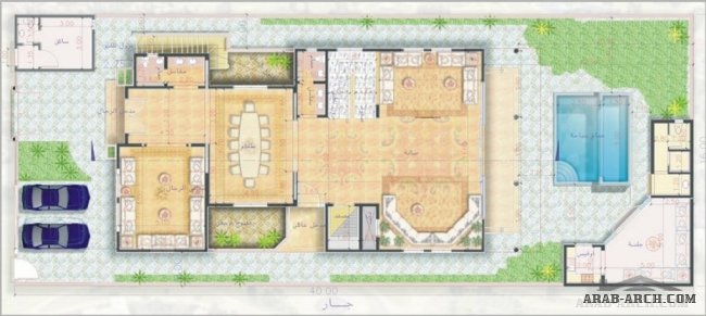 خرائط مشروع فيلا سكنية بالرياض - فيلات درة الرياض