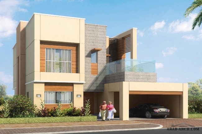 floor plans - Dubai-JVC-Villa-Lantana-3D