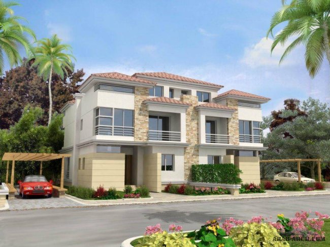 Twin Houses offer at Jeera Compound EL Shiekh Zayed City