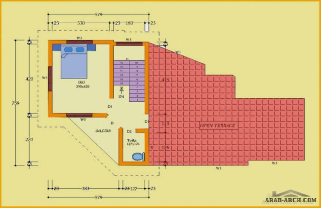 Small Villa  + floor plans