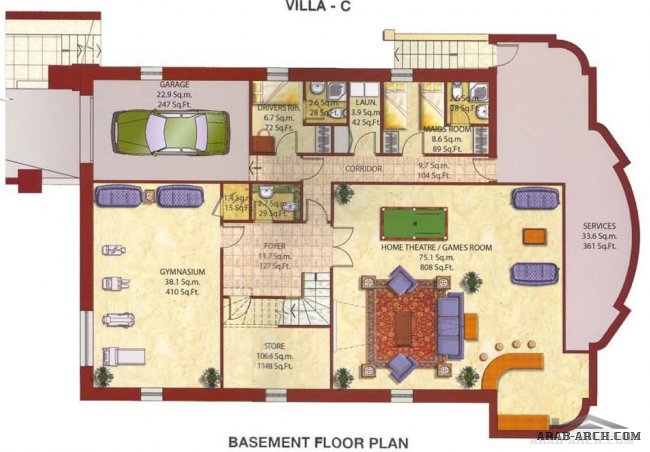 فيلا فاخرة Palm Jumeirah-Kempinski Residences villa c