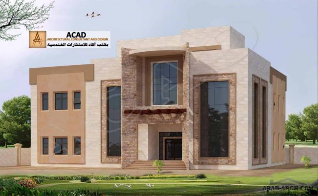 مكتب اكاد للاستشارات الهندسية ACAD - تصاميم خارجية فيلات رائعه