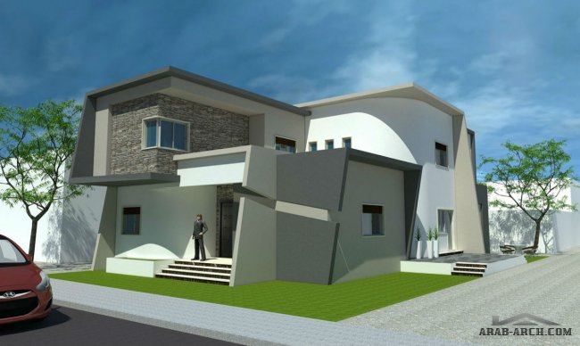 تصاميم بيت ليبى بواسطة MB Architect 