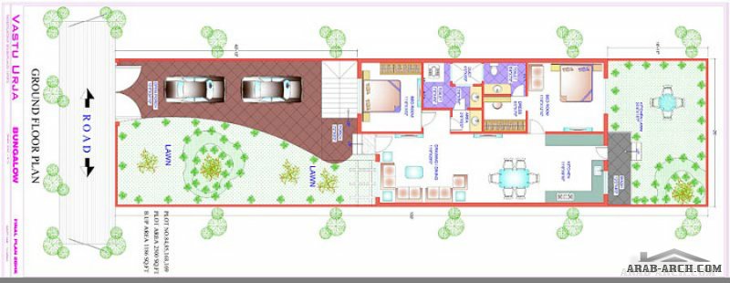 2BHK Bungalows with club house & garden