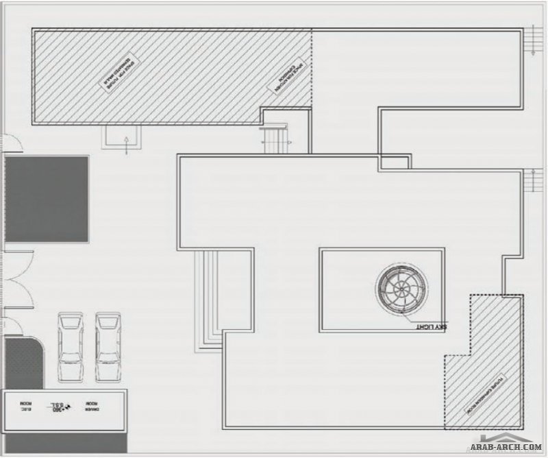 مخطط الفيلارقم التصميم C2 من مبادرة بيتى 912 متر مربع